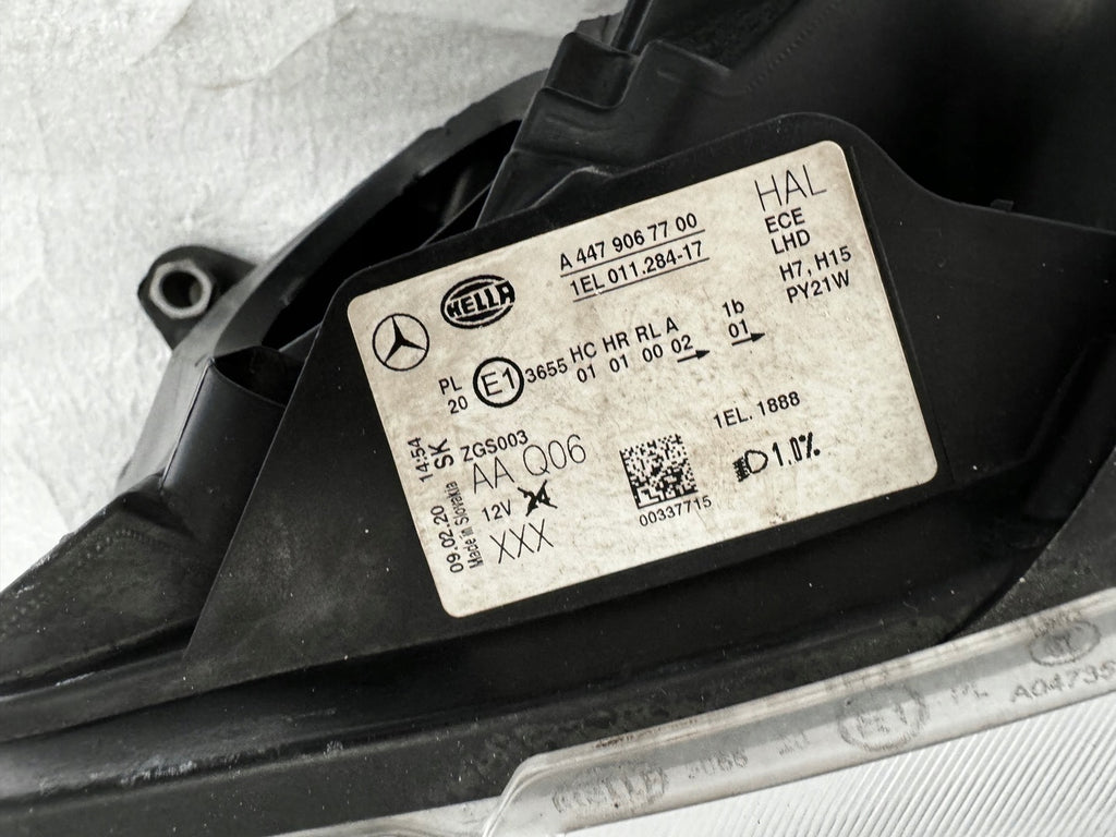 Frontscheinwerfer Mercedes-Benz Vito W447 A4479067700 Rechts oder Links SCH9096077270wc
