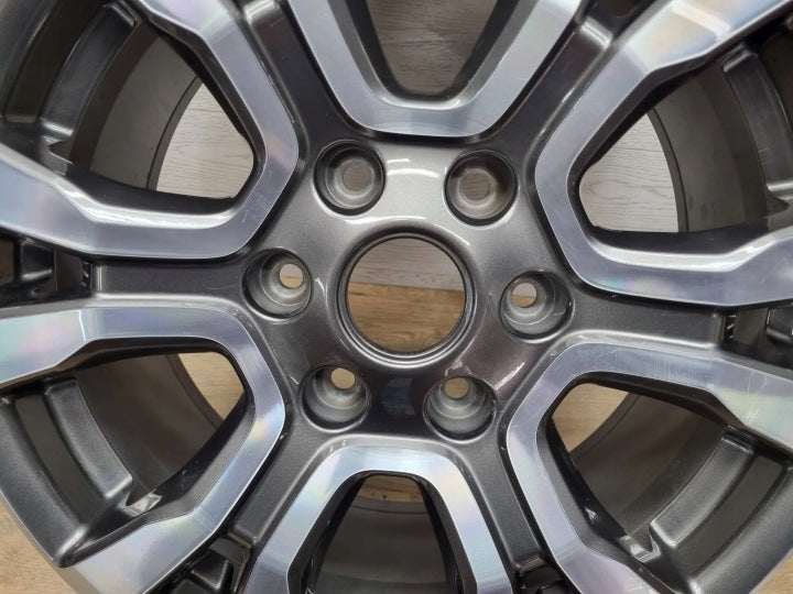 1x Alufelge 18 Zoll 8.0" 6x139.7 55ET Glanz Schwarz EB3C-1007-F2 Ford Ranger Mg FEL2483743504oe