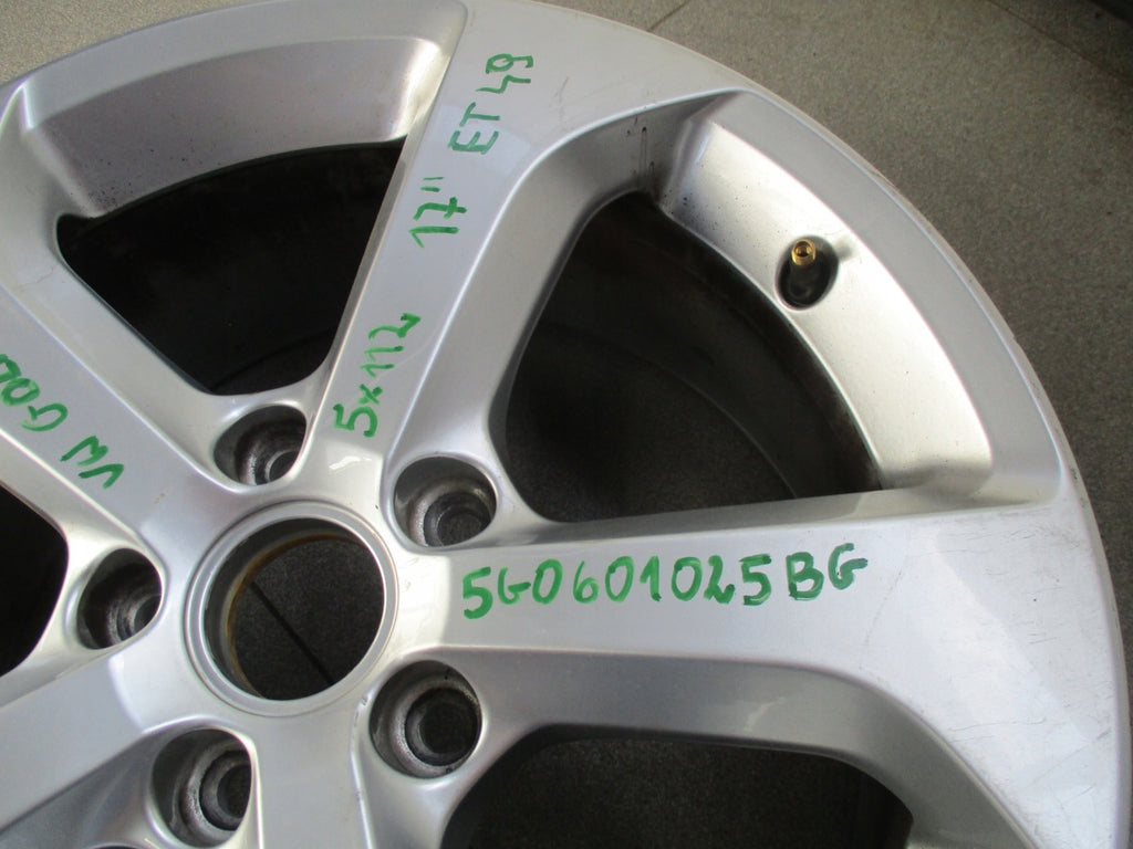 1x Alufelge 17 Zoll 7.5" 5x112 5G0601025BG VW Golf Vii Rim Wheel FEL3065561915gg