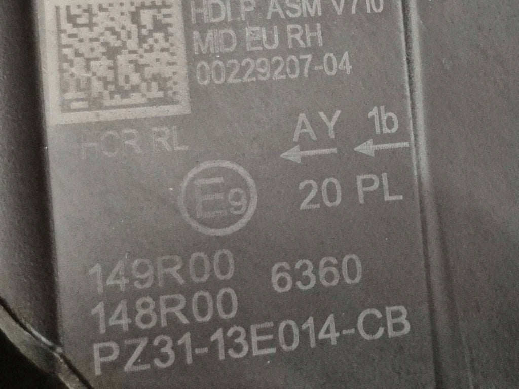 Frontscheinwerfer Ford Transit Custom PZ31-13E014-CB LED Rechts Headlight