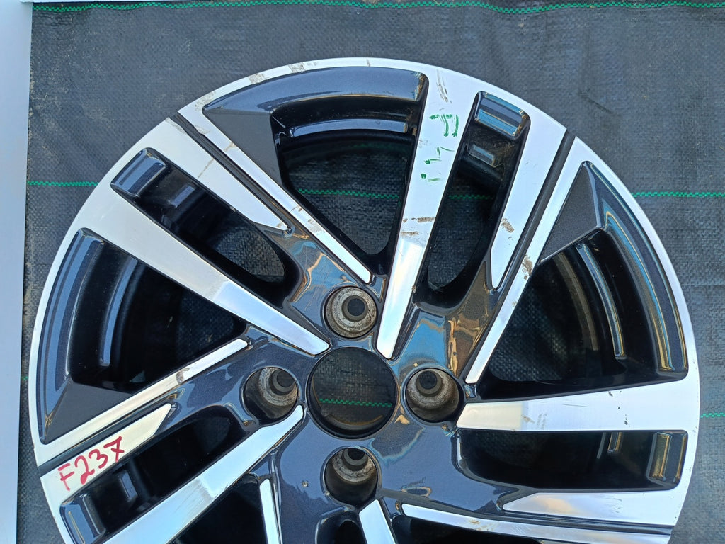 1x Alufelge 16 Zoll 6.5" 4x108 38ET Glanz Grau 9825165280 Peugeot 208 Ii FEL5627425604fx