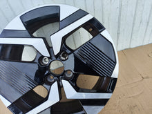 Load image into Gallery viewer, 1x Alufelge 17 Zoll 6.5" 4x100 32ET Glanz Schwarz 9849269080 Peugeot 208 FEL3534403007tz