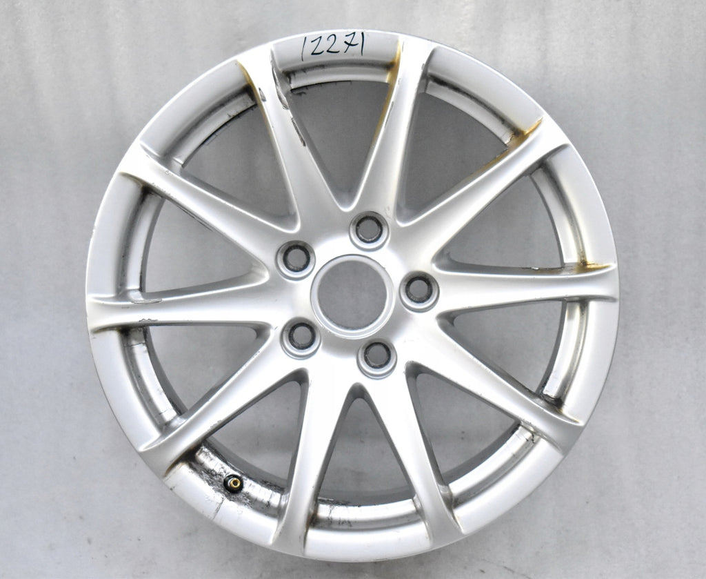 1x Alufelge 16 Zoll 7.5" 5x112 47ET Glanz Silber 8J0601025F Audi Tt Rim Wheel