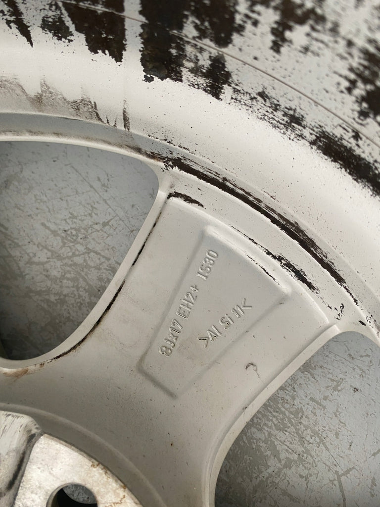 1x Alufelge 17 Zoll 8.0" 5x120 30ET Glanz Silber 6790172 BMW F11 F06 F10 FEL7129943103hl