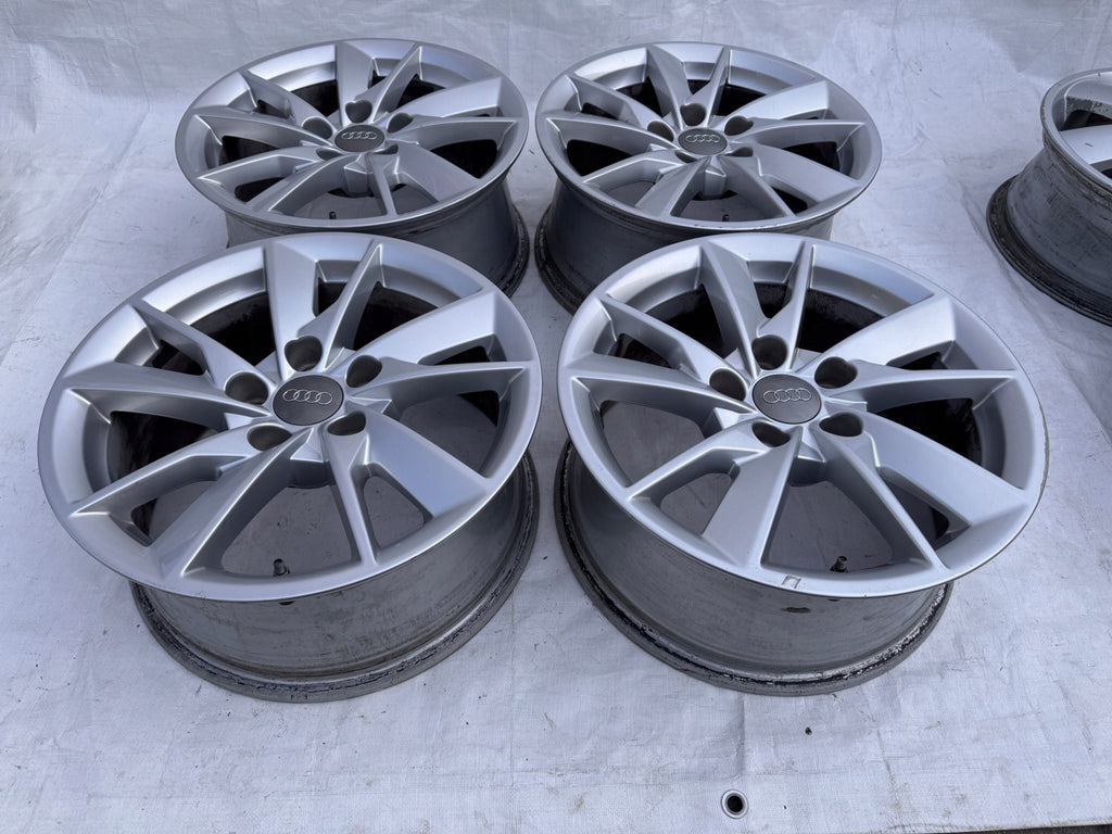 4x Alufelge 16 Zoll 7.0" 5x112 35ET Glanz Silber 8W0601025B Audi Rim Wheel FEL2636506141ht
