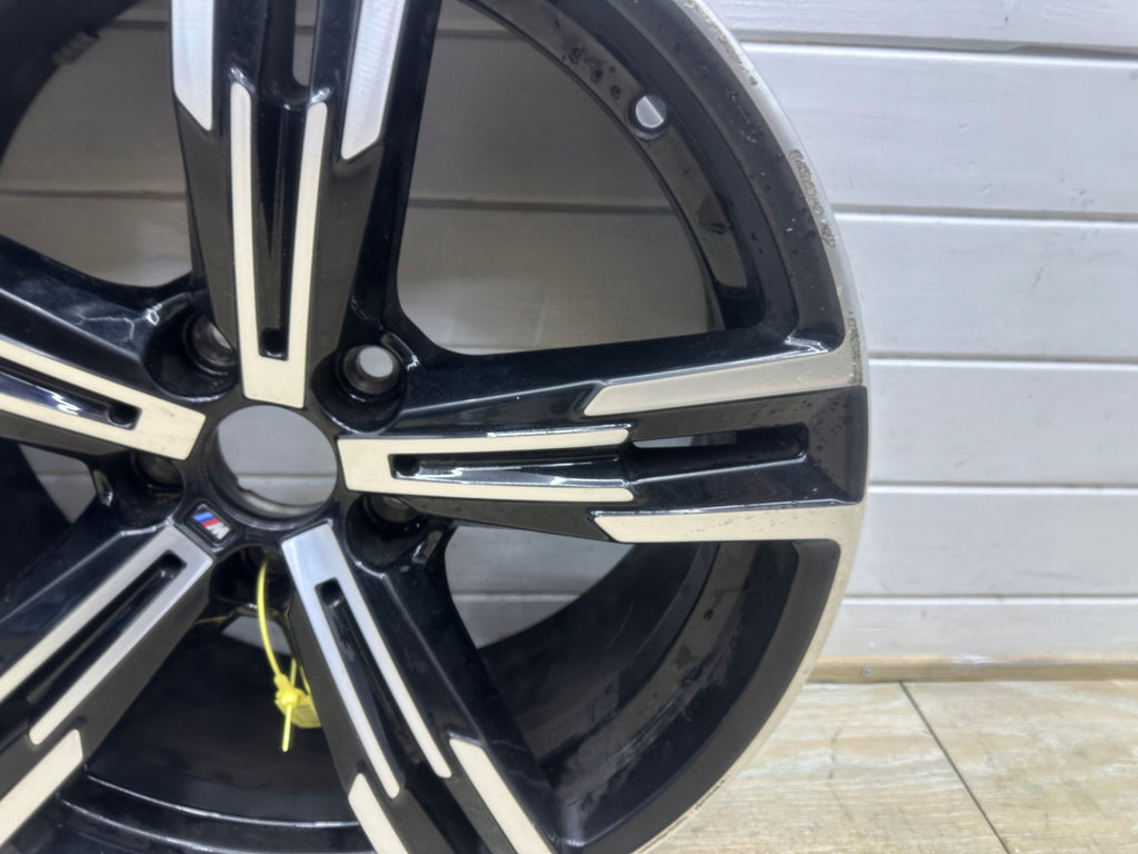 1x Alufelge 18 Zoll 7.5" 5x112 25ET Glanz Schwarz 8746631 BMW G20 Rim Wheel FEL6479755497ei