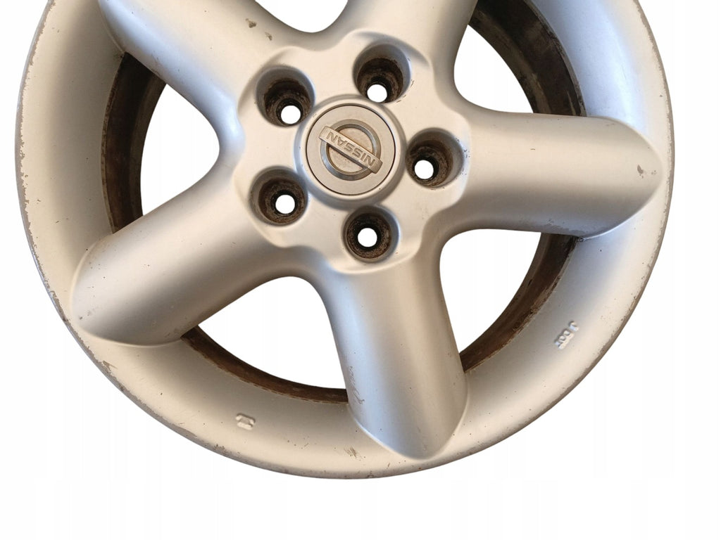 4x Alufelge 16 Zoll 6.5" 5x114.3 Glanz Silber Nissan X-Trail I T30 Rim Wheel FEL9778772044ul