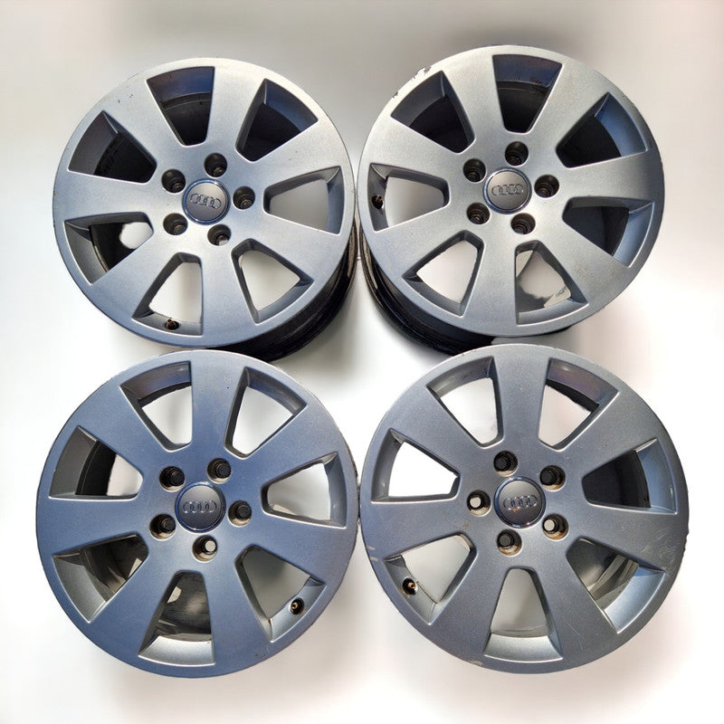 4x Alufelge 16 Zoll 6.5" 5x112 50ET 8P0601025A Audi A3 Rim Wheel