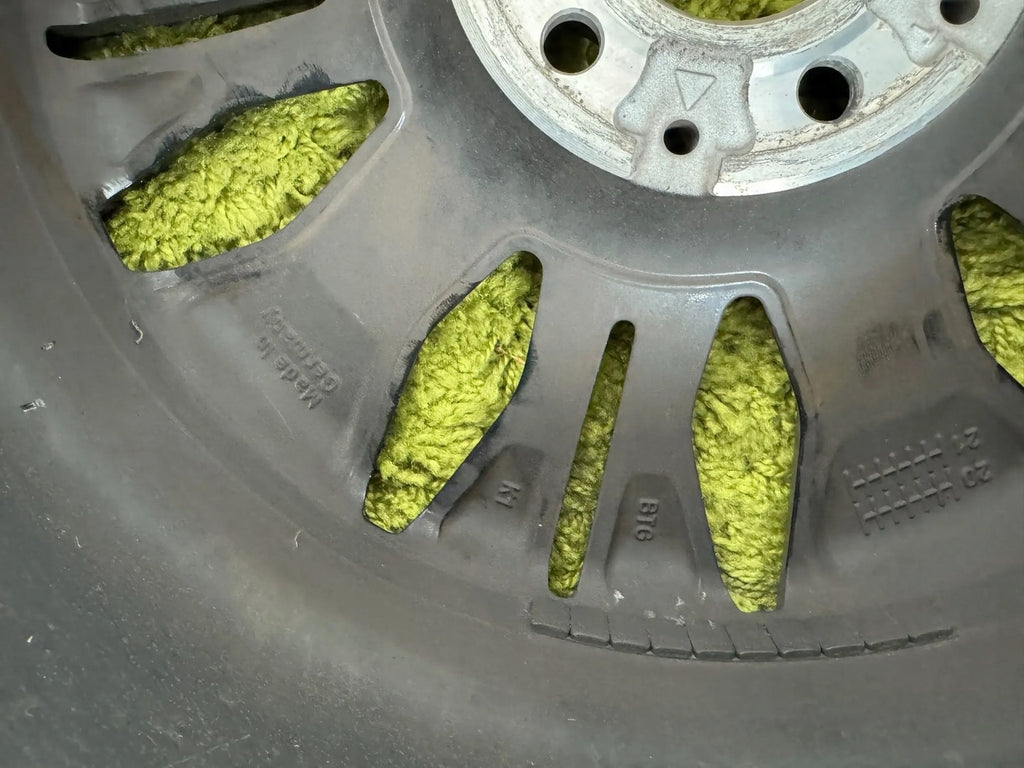 1x Alufelge 18 Zoll 7.5" 5x112 49ET Glanz Schwarz A1774013300 Mercedes-Benz W177