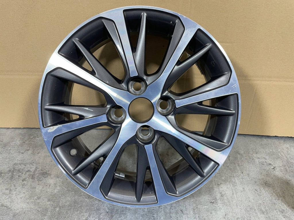 1x Alufelge 15 Zoll 5.0" 4x100 CMS1007J Toyota Yaris Rim Wheel FEL8959995154lh