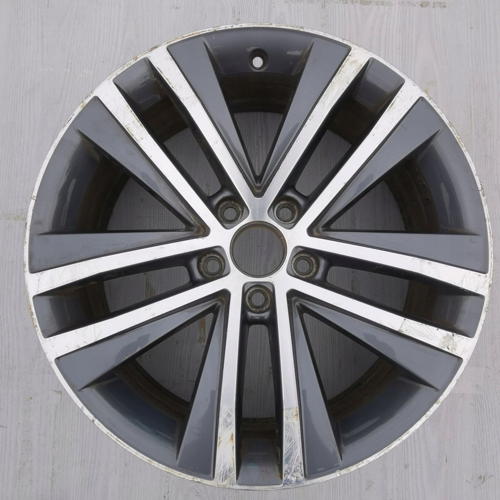 1x Alufelge 18 Zoll 7.5" 5x112 42ET 7N0601025F Seat Alhambra Rim Wheel FEL6540230067bw
