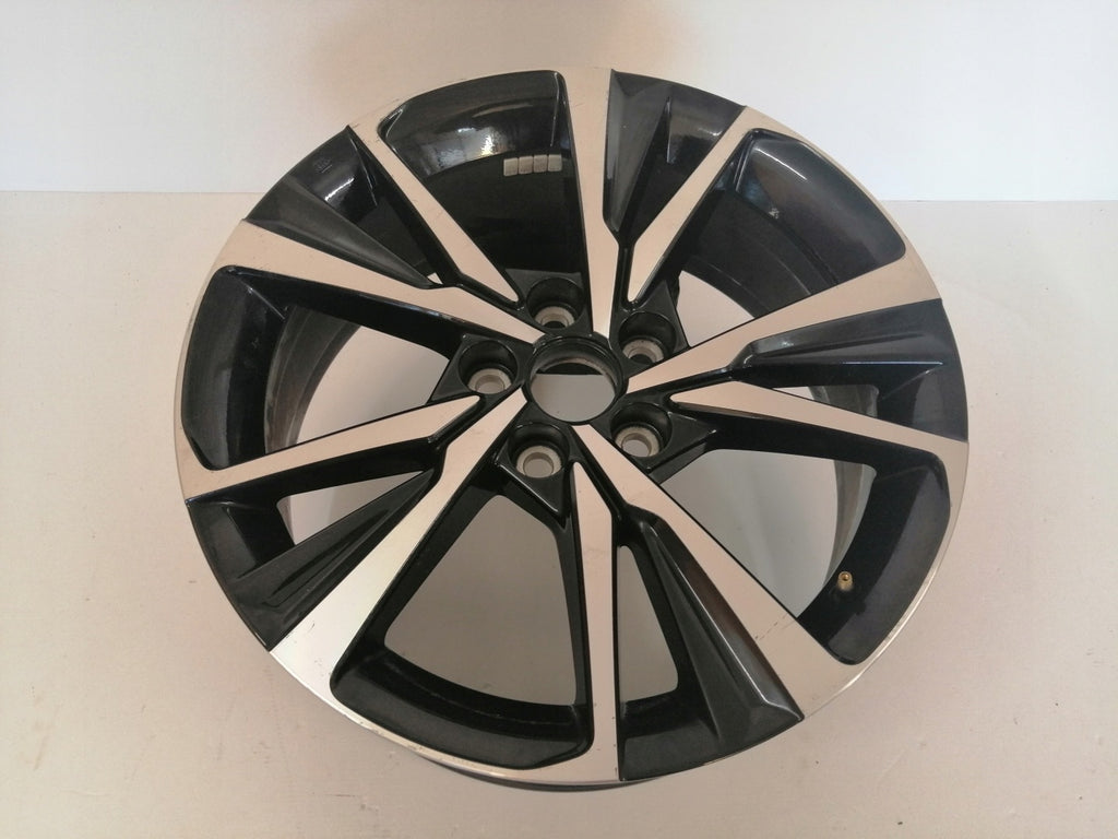 1x Alufelge 18 Zoll 7.0" 5x114.3 35ET Glanz Schwarz Toyota C-Hr Chr Rim Wheel FEL4530462783la