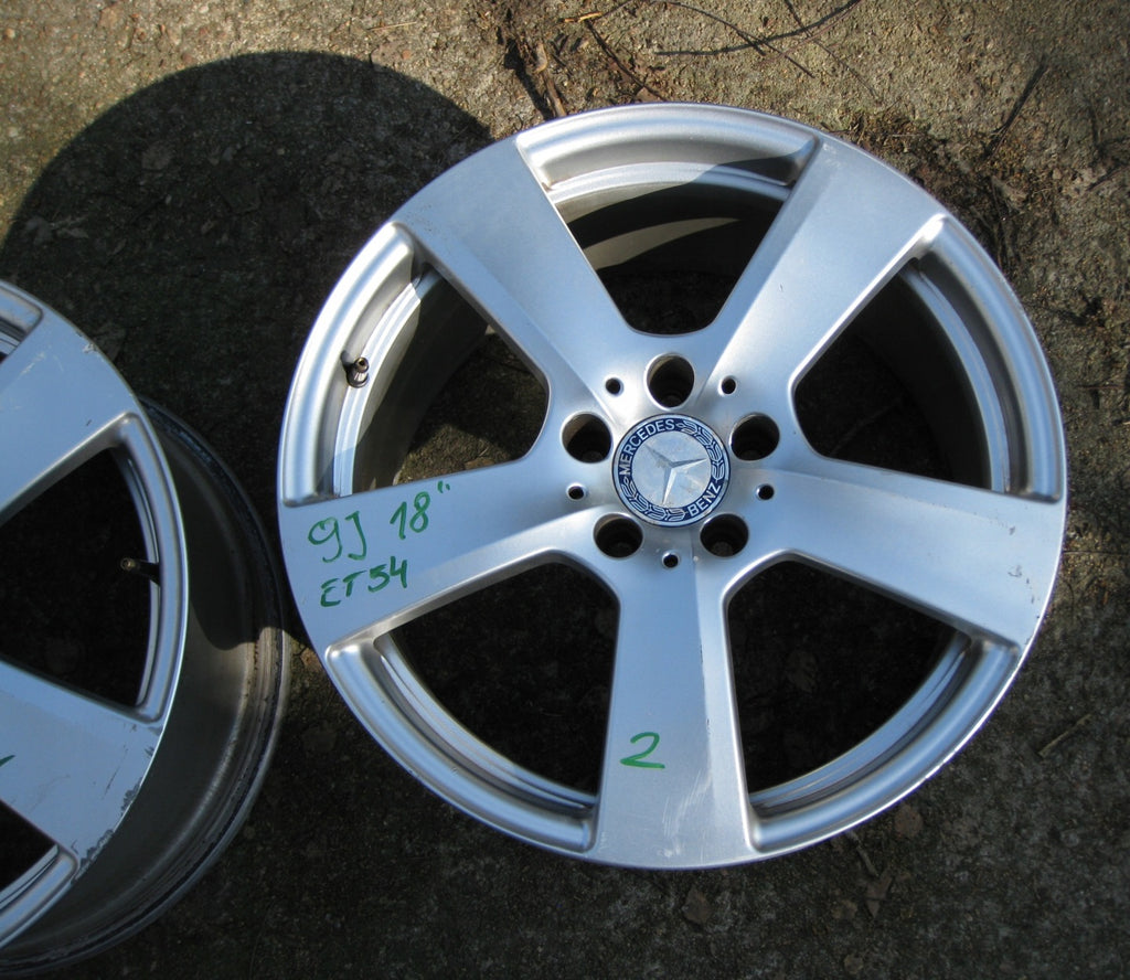 1x Alufelge 18 Zoll 9.0" 5x112 54ET A2124011402 Mercedes-Benz Rim Wheel FEL2248658868eh