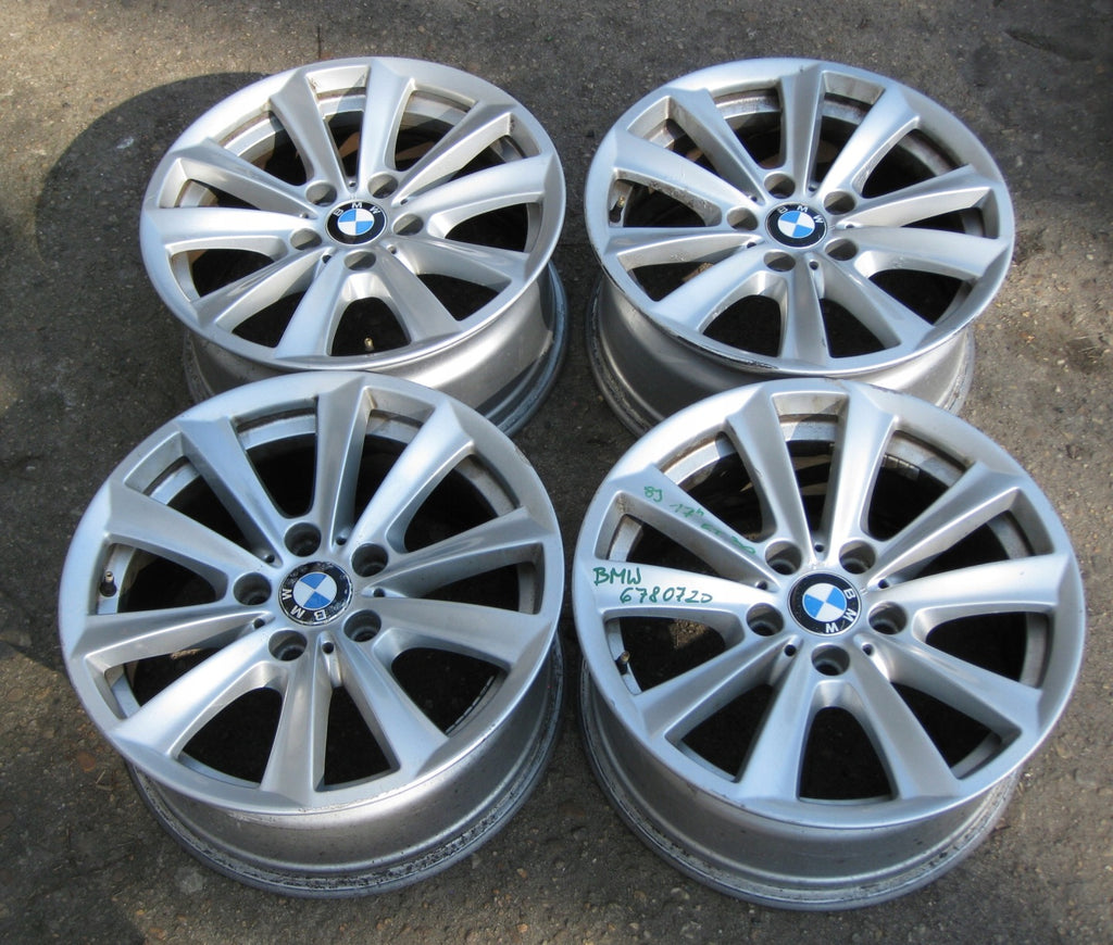 4x Alufelge 17 Zoll 8.0" 5x120 30ET 6780720 BMW Rim Wheel FEL9288438568oj