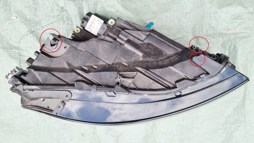 Frontscheinwerfer VW 57L941060 Rechts Scheinwerfer Headlight SCH6295726738ox