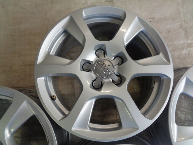 4x Alufelge 16 Zoll 7.5" 5x112 45ET Glanz Silber 8K0601025F Audi A4 B8 Rim Wheel FEL2780382915ho