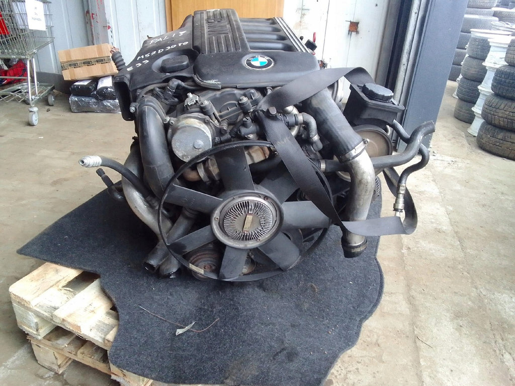 Motor BMW E39 M57D30T0 3.0 210TKm Diesel Engine Komplett