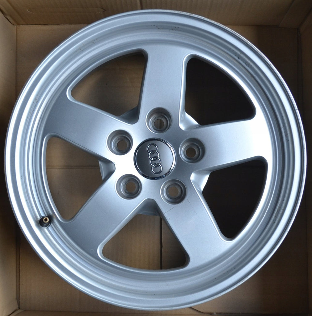 4x Alufelge 16 Zoll 7.0" 5x112 35ET Glanz Silber 8W0601025 Audi A6 A4 Rim Wheel