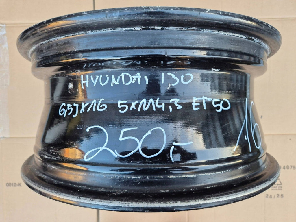 1x Alufelge 16 Zoll 6.5" 5x114.3 50ET 52910A5700 Hyundai I30 Rim Wheel FEL7948239781sv