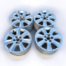 Laden Sie das Bild in den Galerie-Viewer, 4x Alufelge 15 Zoll 6.5&quot; 5x100 34ET Glanz Silber 8X0601025 Audi A1 Rim Wheel