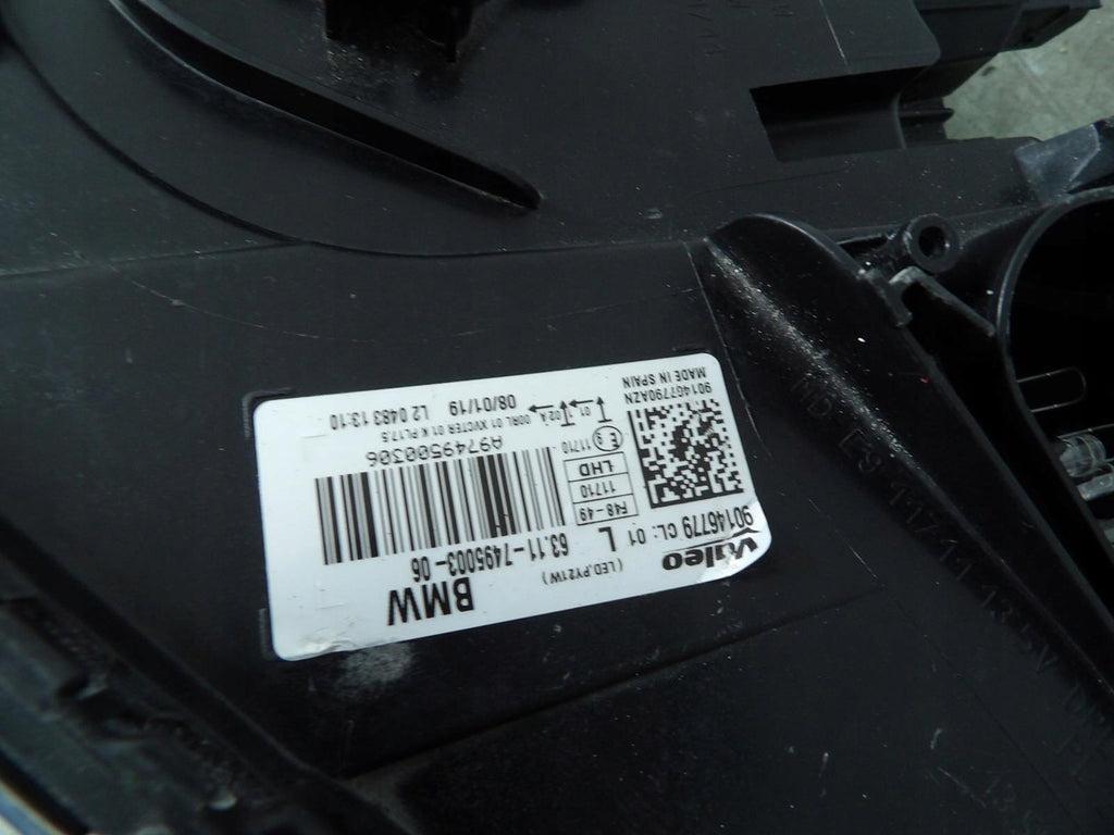 Frontscheinwerfer BMW X1 F48 7495003 Full LED Links Scheinwerfer Headlight SCH7608763189yk