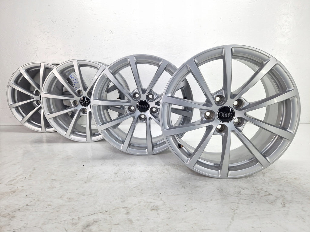 4x Alufelge 17 Zoll 7.5" 5x112 36ET Silber 4K0601025 Audi Rim Wheel FEL5212038538cb