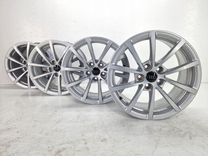 4x Alufelge 17 Zoll 7.5" 5x112 36ET Silber 4K0601025 Audi Rim Wheel FEL5212038538cb