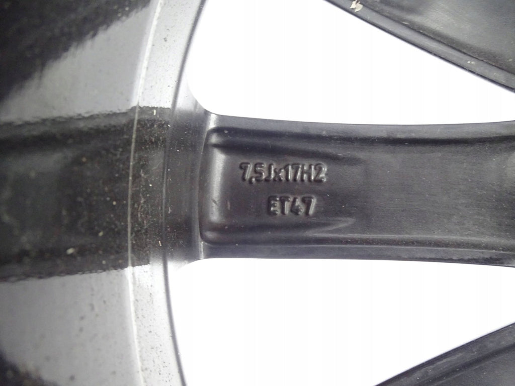 1x Alufelge 17 Zoll 7.5" 5x112 47ET 1Q0601025B VW Rim Wheel FEL4375037088bu