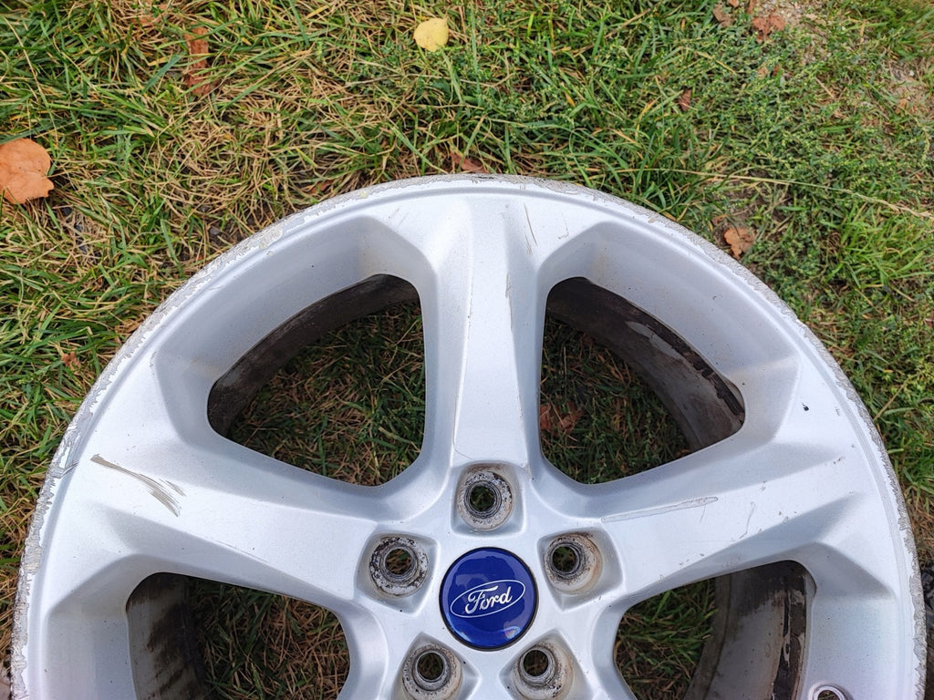 1x Alufelge 18 Zoll 8.0" 5x108 55ET Glanz Schwarz DS7C-1007-D1A Ford Mondeo FEL6689258636te