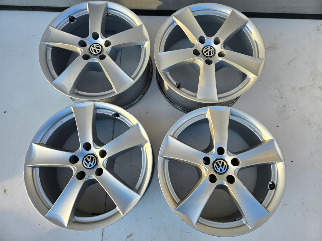 4x Alufelge 17 Zoll 7.5" 5x112 28ET VW Passat B7 Tiguan Sharan Arteon Rim Wheel FEL6813124722za