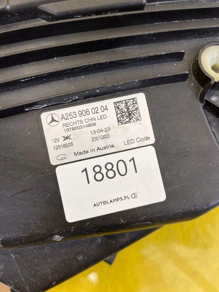 Frontscheinwerfer Mercedes-Benz Glc A2539060204 LED Rechts Headlight SCH2193193904fj