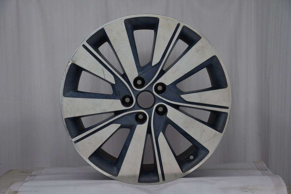 1x Alufelge 19 Zoll 7.5" 5x114.3 50 5ET Matt Schwarz 52910-F1400 Kia Rim Wheel