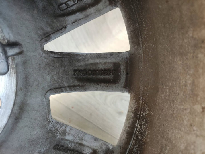 1x Alufelge 16 Zoll 6.5" 5x112 7N5601025F Seat Alhambra Rim Wheel FEL9700257586pf