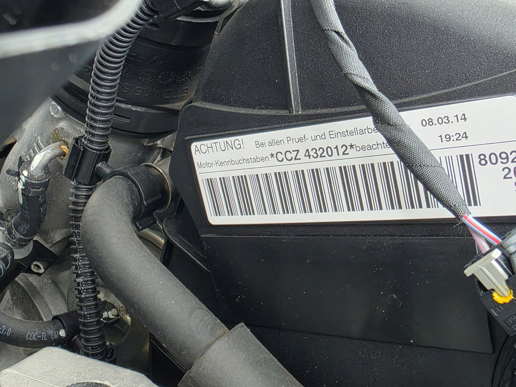 Motor Audi Skoda VW I CCZC 2.0 TFSI 119TKm Benzin Engine Komplett