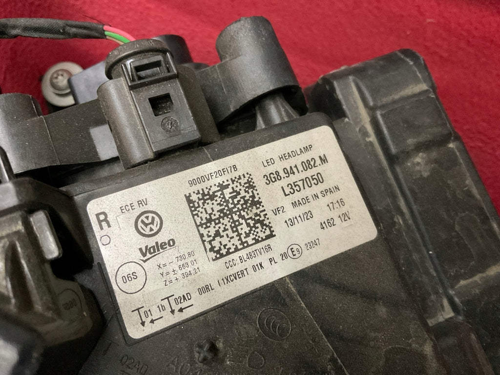 Frontscheinwerfer VW Arteon 3G8941082M 3G8941082M3G8941082M 3G8941082 Rechts SCH2402524968hl