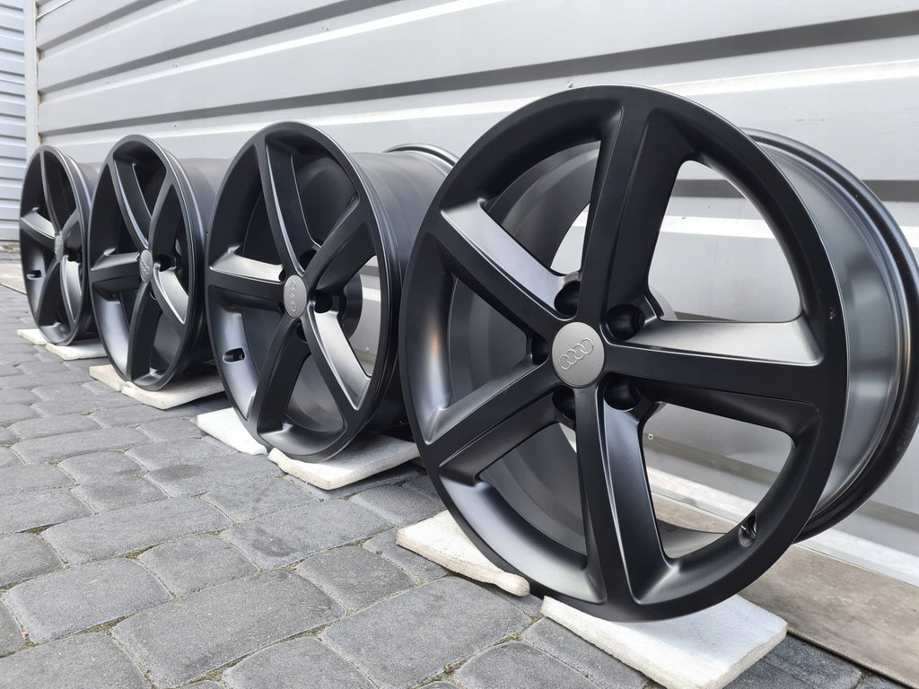 4x Alufelge 18 Zoll 8.5" 5x112 29ET 8T0601025M Audi Rim Wheel FEL6629328363ul