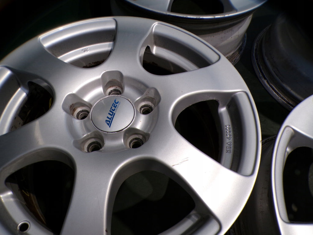 4x Alufelge 16 Zoll 6.5" 5x108 50ET Silber KBA47001 Rim Wheel FEL8265634896xi