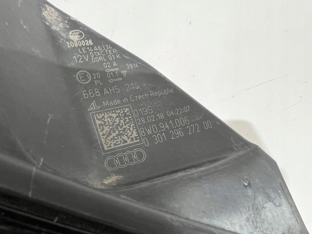 Frontscheinwerfer Audi A4 8W0941006 Rechts Scheinwerfer Headlight SCH3284366550hj