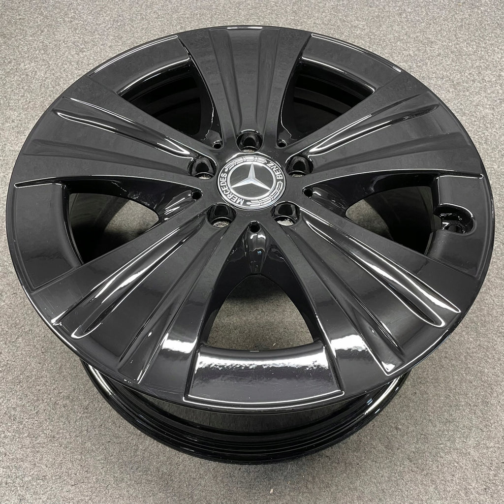 4x Alufelge 18 Zoll 8.0" 5x112 A2134013700 Mercedes-Benz Rim Wheel