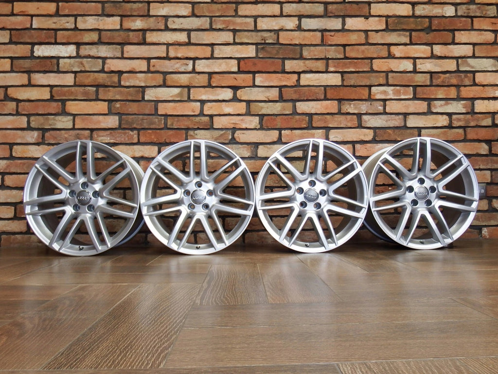4x Alufelge 19 Zoll 9.0" 5x112 32ET Glanz Silber 4H0601025CA Audi A5 A8 FEL5116873844bi