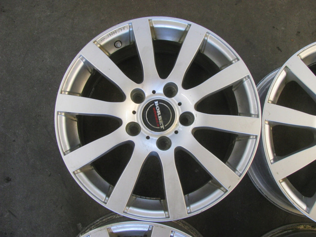 4x Alufelge 17 Zoll 7.5" 5x130 50ET Schwarz KBA50025 Rim Wheel FEL6160043017kj