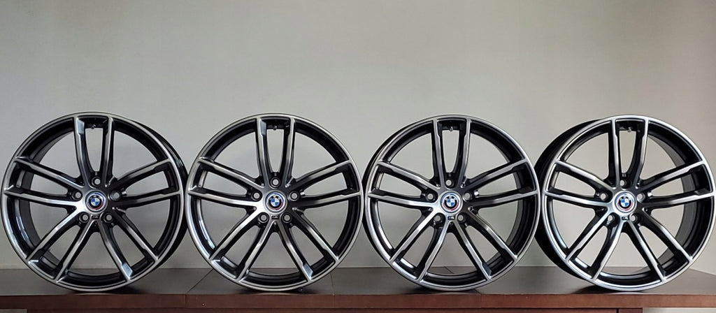 4x Alufelge 18 Zoll 8.0" 5x112 30ET 7855081 BMW 5 G31 3 G21 G30 G22 Rim Wheel FEL7028167581gk