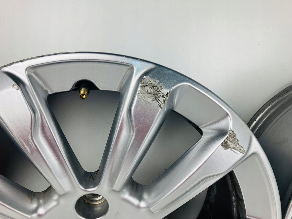 4x Alufelge 16 Zoll 6.5" 4x108 32ET Glanz Silber 9835097280 Opel Mokka Rim Wheel