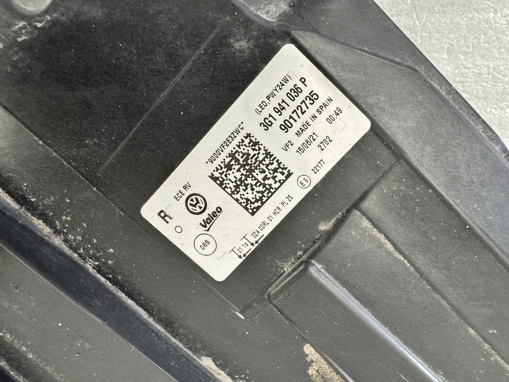 Frontscheinwerfer VW Passat B8 3G1941036P Full LED Rechts Scheinwerfer Headlight