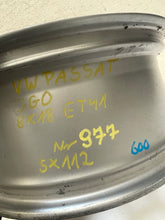 Load image into Gallery viewer, 1x Alufelge 18 Zoll 8.0&quot; 5x112 41ET Glanz Schwarz 3G0601025 Mg Passat Rim Wheel