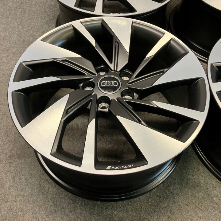4x Alufelge 18 Zoll 8.0" 5x112 46ET Matt Graphit 8Y0601025BB Audi A3 Rim Wheel FEL2071612753cm