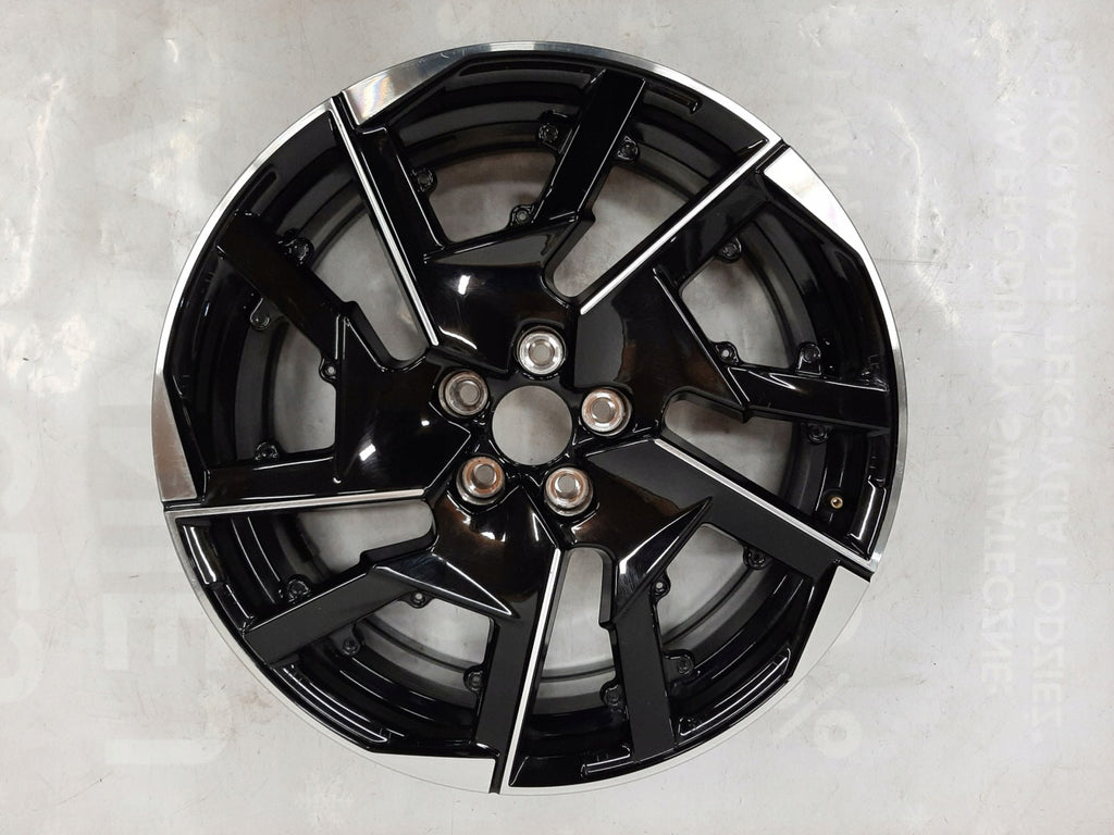 1x Alufelge 19 Zoll 7.0" 5x108 41ET Glanz Schwarz 9839945680 Peugeot Rim Wheel FEL4795386293az