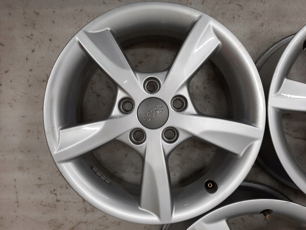 4x Alufelge 16 Zoll 6.0" 5x112 48ET Glanz Silber 8V0071496 Audi A3 Rim Wheel FEL9233331760mg