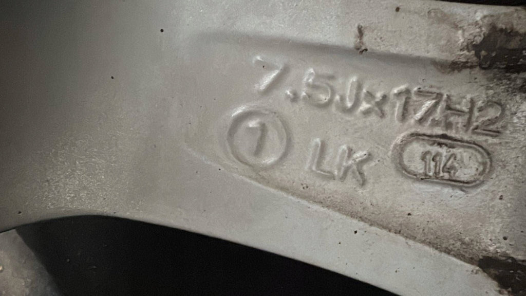 4x Alufelge 17 Zoll KBA46759 Nissan X-Trail I Rim Wheel FEL9012033318ft