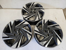 Load image into Gallery viewer, 1x Alufelge 16 Zoll 6.0" 4x100 50ET Glanz 52910-Q0200 Hyundai I10 III I20 FEL1471898455pl